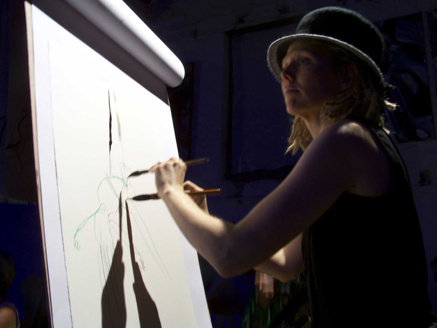 Artist at Work